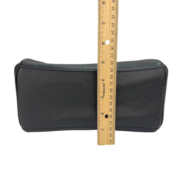 Coach Mini Bennett F25799 Black Leather Patch Rainbow Satchel Crossbody Bag EUC - Picture 6 of 11